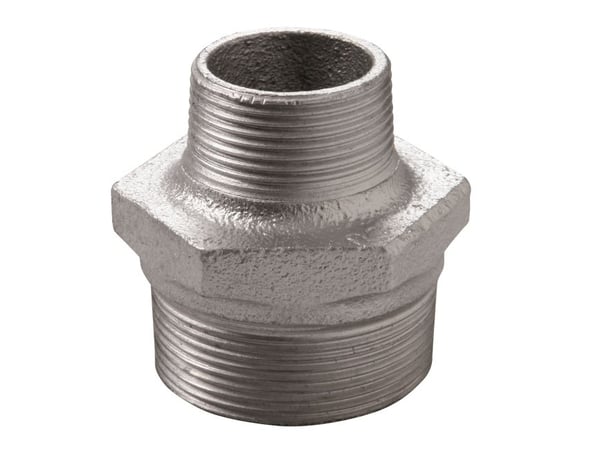 Brystnippel galvaniseret 3/4 - 1/2