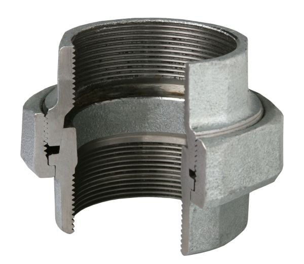 Union galvaniseret 1 muffe / muffe