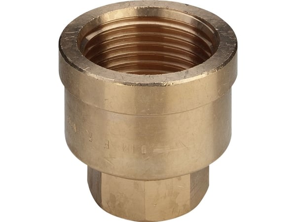 Viega formmuff 1" x 1/2" rödgods