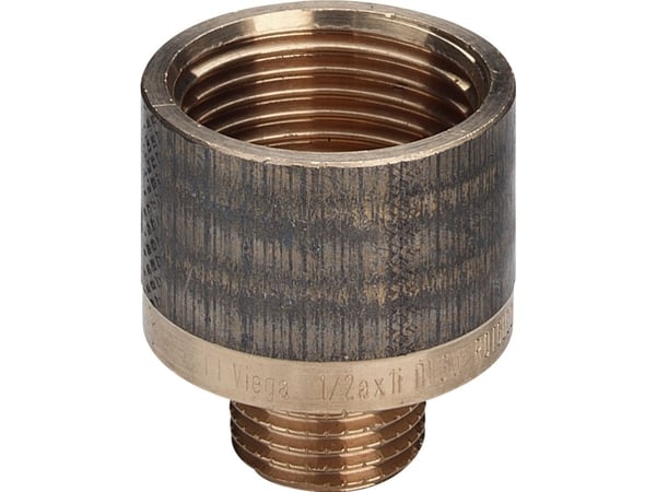 VIEGA spetsmuff 1/2"x1 rödmässing