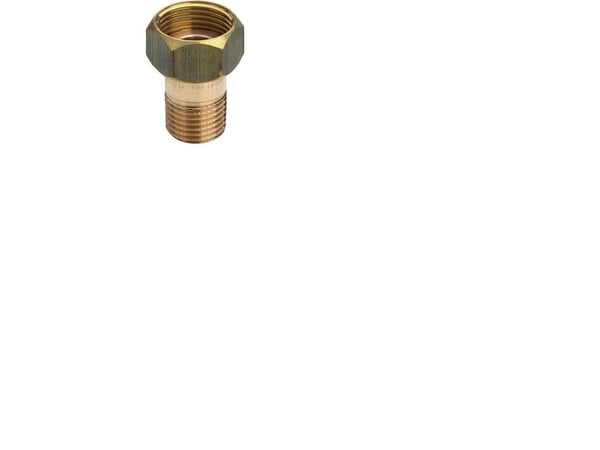 VIEGA mätaranslutning i röd mässing 3/4" x 1/2" röd mässing