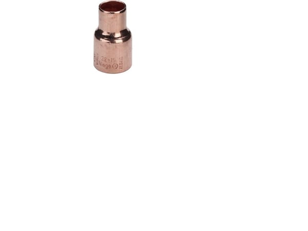 Viega reduktionsmuffe 22 x 15 mm kobber