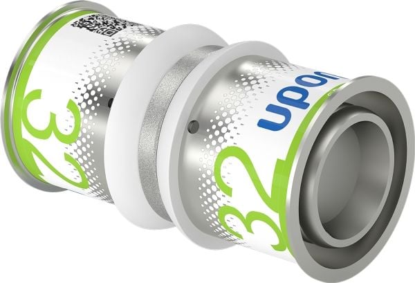 MLC presskoppling 32-32 mm för golvvärme, tappvarmvatten och radiatorsystem