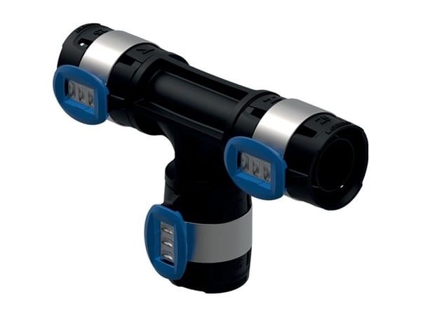 Geberit FlowFit T-stycke rakt: PPSU, d=25mm