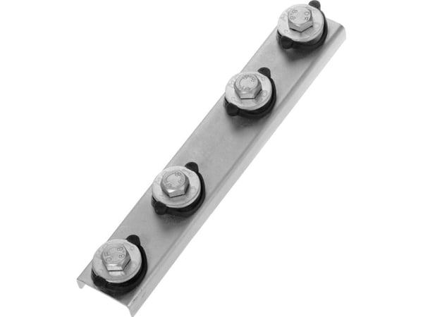 Walraven U-liitin 200mm - Elforzinket RapidRail WM0, 1, 2 liitäntään.