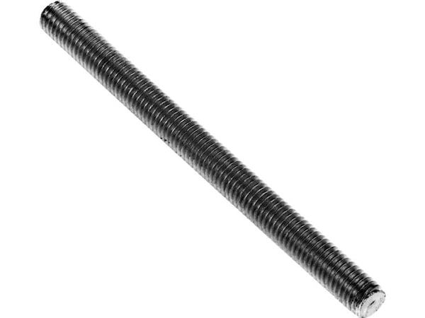 WALRAVEN Gevindstang M6x1000mm DIN 976-1 i elforzinket stål, styrkeklasse 4.8