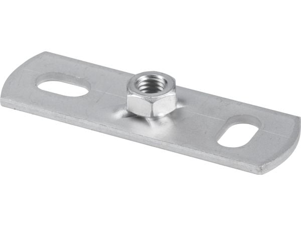 Walraven grundfläns M8 - Rostfri 304 grundfläns 80x25mm med påsvetsad muff