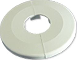 Roset to-delt hvid 1/2" x Ø65 mm