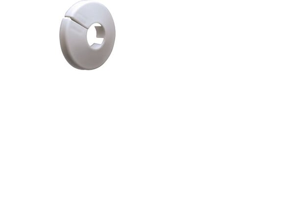 Uponor rosett 20 mm delbar vit