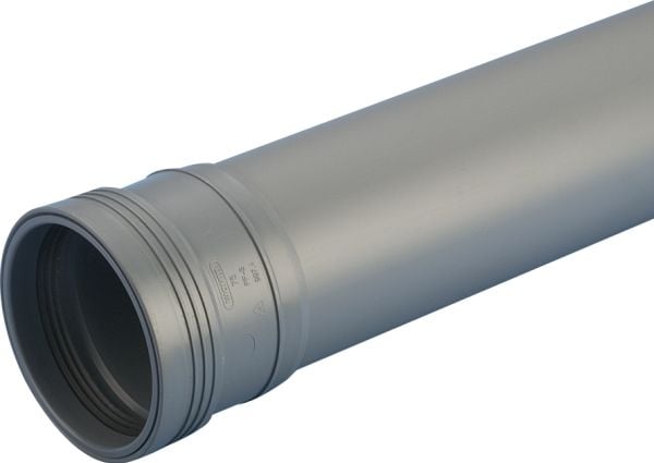 Wafix PP-viemäröintiputki 40 x 500 mm harmaa