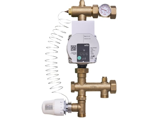 Roth GV shunt, m termoventil, Alpha2 L.För reglering av golvvärme i installationer upp till 230 m²