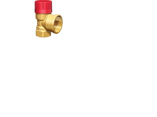 FLAMCO Sikkerhedsventil 1/2"x 1/2" 3,0 bar med muffe