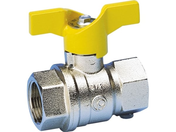 1/2" Gaskuglehane m/t-greb