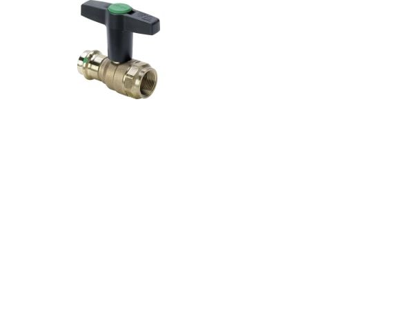 Viega Easytop presskoppling rödgods 22 mm x 3/4" med SC-Contur