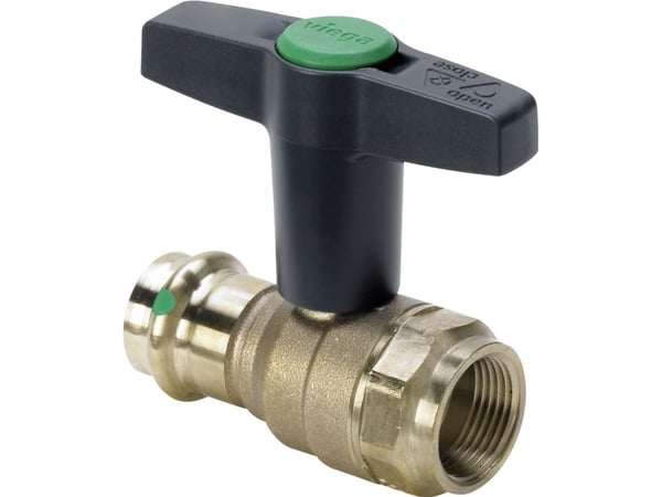 VIEGA Easytop presskuglehane RØDGODS 35MM X 11/4" med SC-Contur