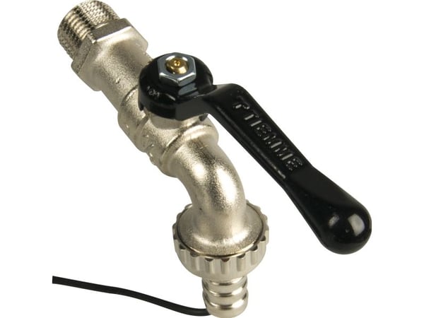FIX-PRO Palloventtiili 1/2" letkuliitännällä varustettuna
