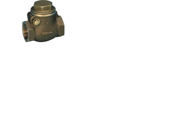 Pettinaroli 3/4" kontraklapventil, messing, 90° - 6 bar