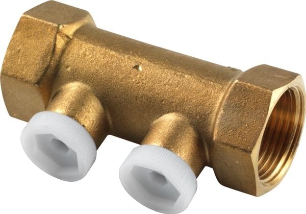 Socla 291NF kontrollerbar kontraventil 3/4". VA godkendt. Messing PN10, muffe/muffe tilslutning