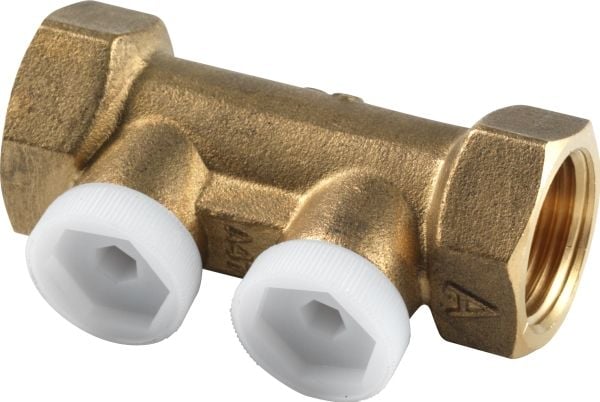 Socla 291NF reglerbar backventil 5/4" VA-godkänd mässing PN10, muff/muff anslutning