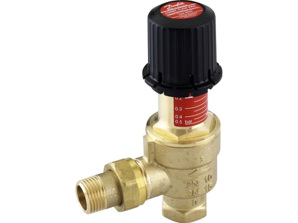 DANFOSS AVDO 20 pistorasia/nippa, kulmikas, säätöalue: 0,05-0,5 bar, liitäntä Rp 3/4 - R 3/4
