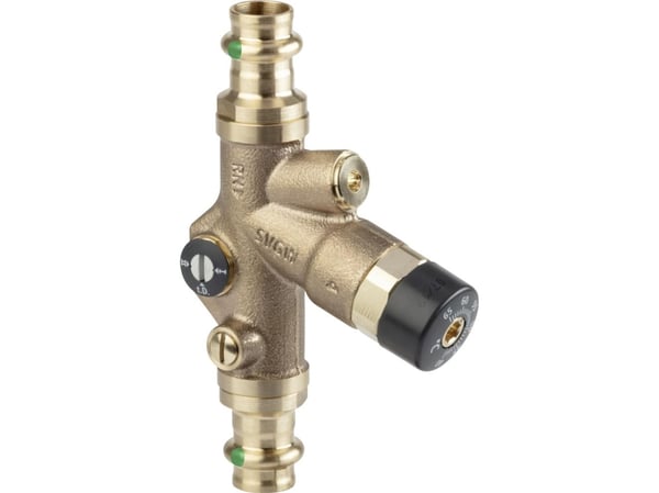 VIEGA Easytop cirkulations- & termostatisk ventil 15 mm