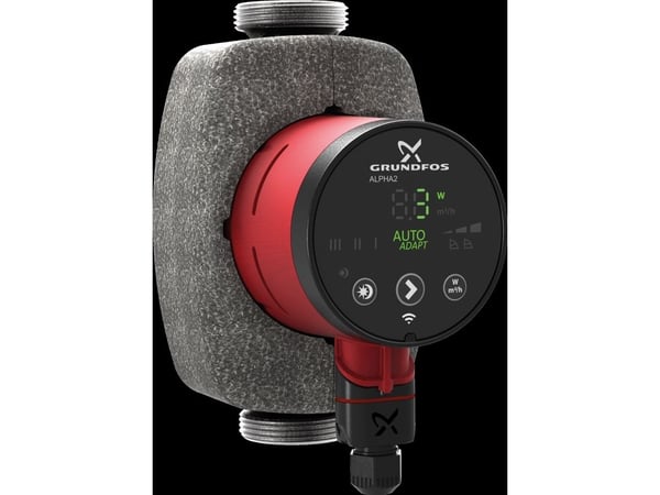 Grundfos ALPHA2 käyttövesipumppu 25-80N 230V 180 mm