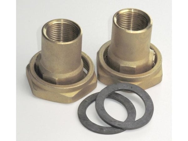 Grundfos unionsventilsats 1 1/2" omlöpare x 1" muff till cirkulationspump