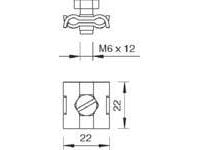 FIX-PRO Rinnakkaispuristin 261/SO3-6 mm:lle sähkösinkittyteräslevyyn