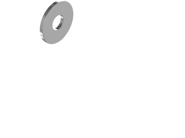 WASI suojalevy M5 DIN 9021, ruostumaton A2, sisähalkaisija 5,3mm, ulkohalkaisija 15,0mm, paksuus 1,2mm - (1000 kpl)