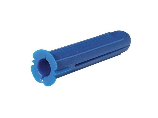 Schneider Electric TP3, Veggplugg, Polyethylen, Blå, 60 mm, 100 stykker