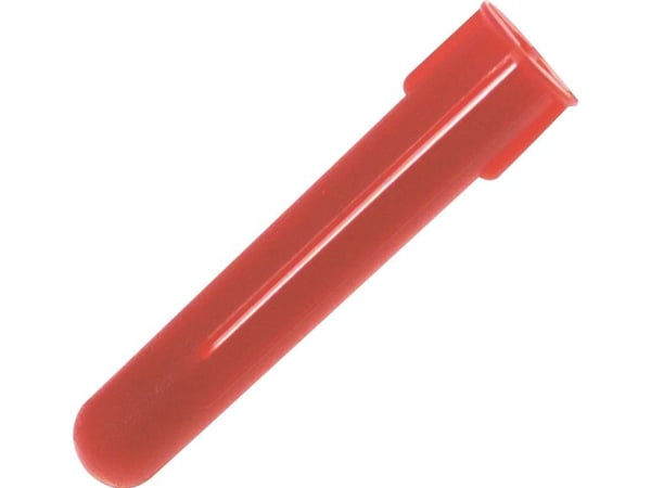Tulppa punainen Ø5,5x32mm, min. pöydän syvyys 40 mm puuruuvi Ø3,5-5,0 mm - (100 kpl)