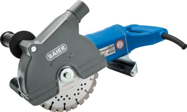 BAIER BDN464 Diamantrilleskærer 2400W motor. Arbejder med 2 eller 4 Diamantskiver Ø185mm.