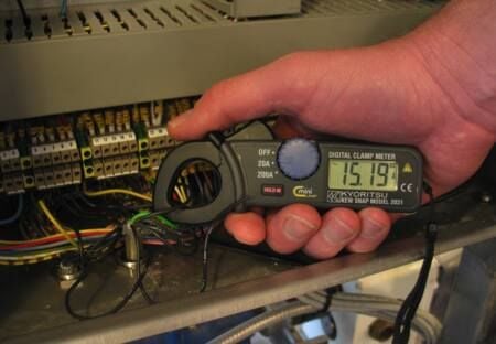 ELMA INSTRUMENTS Mini-tangampermetri K2031 Strøm: 0-20-200A AC IEC 61010-1 KAT III 300V