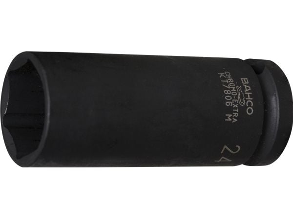 Bahco K7806M-19, Slaghylsa, Svart, 1 huvuden, 1/2", Metrisk, 19 mm