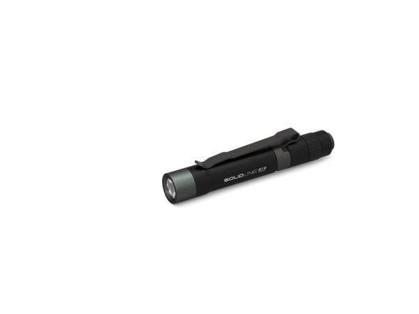 ST2, Hand lommelygte, Sort, Aluminium, Knapper, IP54, -20 - 40 °C