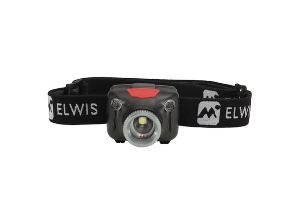 ELWIS LIGHTING Elwis PRO Catch H430R pannlampa, laddningsbar, 430 lumen, zoom, rött "night-light"