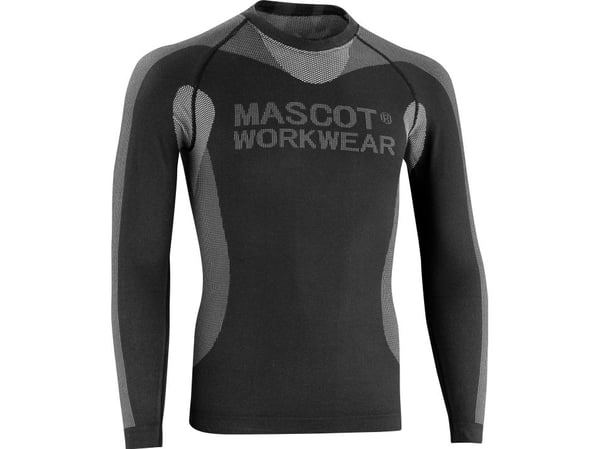 MASCOT 50563-936-09, Paita, Mies, Musta, M, Elastaani, Polyamidi, Polyesteri, 170 g/m²