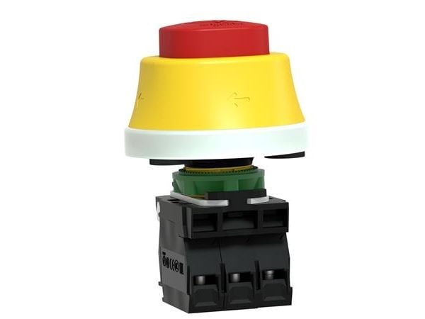 Schneider Electric XB5AS84W3B41, AC, DC, -40 - 70 °C, Muovi, 60 mm, 85 mm, 60 mm