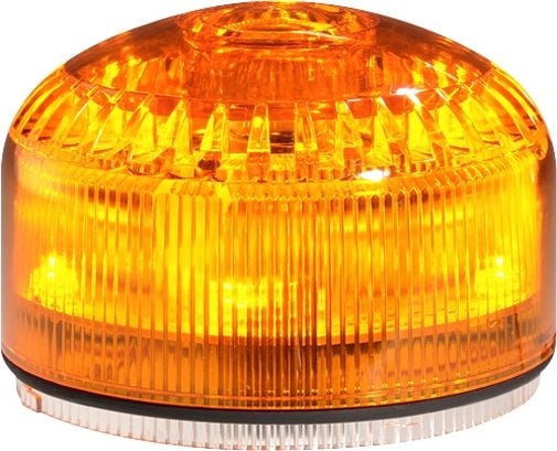 ANDERSSONS AGENTUR Elektronisk sirene SIR E op til 105 dB tilslutning for base 12-24V UC eller 90-240V AC IP65 orange