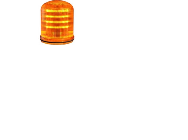 ANDERSSONS M-Line multilampa FLR orange roterande blink och fast ljus Lav bas 12/24VAC/DC, djup bas m/trafo 90-240v IP65