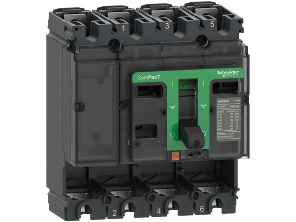 Schneider Electric C10F4, Strengafbryder, Typ A, IP40, 690 V
