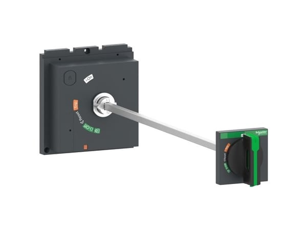 SCHNEIDER ELECTRIC Pidennetty kääntökahva, ComPacT NSX 400/630, musta kahva, akselin pituus 209 - 600 mm, IP55