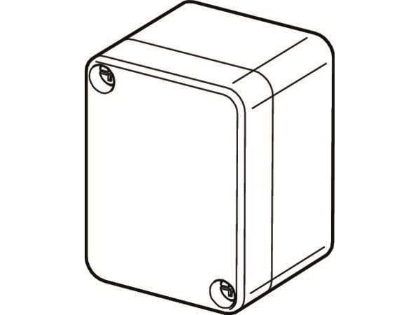 FIBOX Montageboks ABS 50 x 65 x 45 mm ja gråt dæksel IP 66 ja IP 67 Euronord-sarja