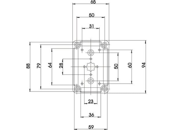 Spelsberg TK PS 97-6-m Installationskabinet 94 x 65 x 57 Polystyrol (EPS) Gråhvid (RAL 7035) 1 stk