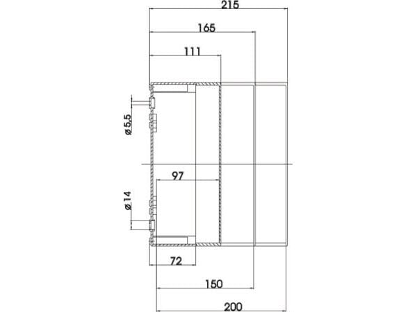 Spelsberg TK PS 3625-11-m Installationskabinet 360 x 254 x 111 Polystyrol (EPS) Gråhvid (RAL 7035) 1 stk