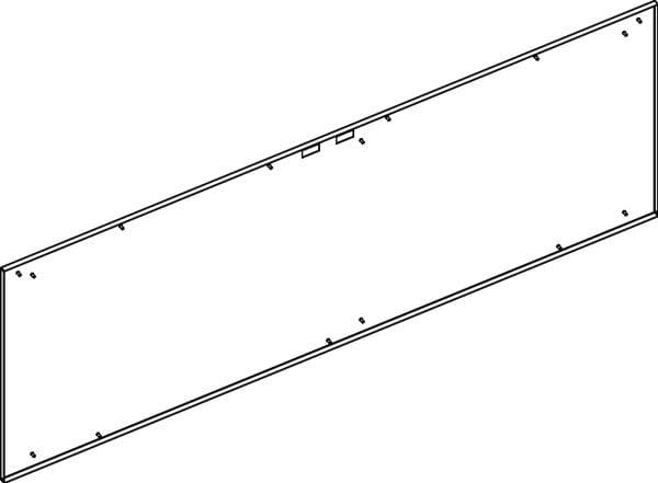 CUBIC Yksikahvainen ovi 3 x 10 moduulia, 566 x 1910 mm KxH