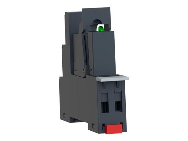 SCHNEIDER ELECTRIC Zelio RSB stiftrelä i sockel med diod och märkning 2 C/O-kontakter 8A med 24VDC-försörjning