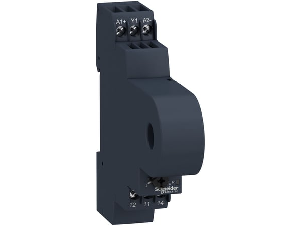 SCHNEIDER ELECTRIC Virtamittarirele suoraa mittausta varten2-20A, 24-240V AC/DC1 vaihtokosketinsarja 5A leveys 17,5 mm