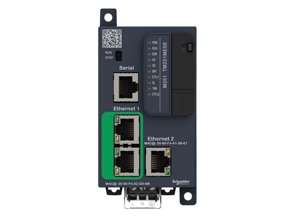 Schneider Electric TM251MESE, IP20, -10 - 35 °C, -25 - 70 °C, 54 mm, 95 mm, 90 mm
