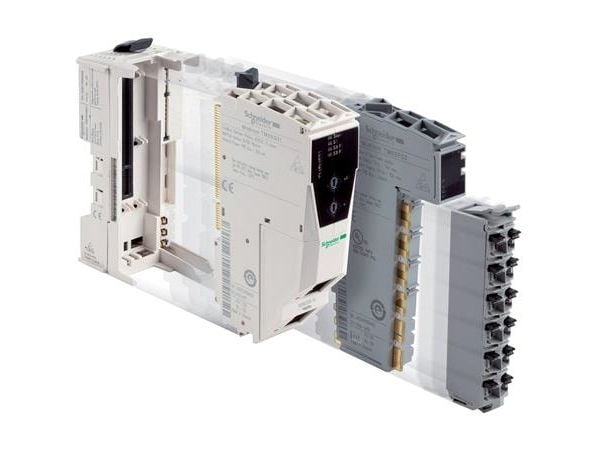 Schneider Electric Modicon TM5 Sercos III buss-interfacemodul 24V DC I/O-modul vit